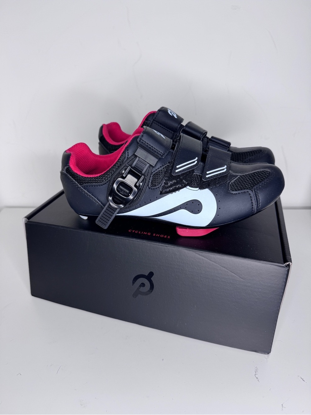 Peloton Black Cycling Shoes 38